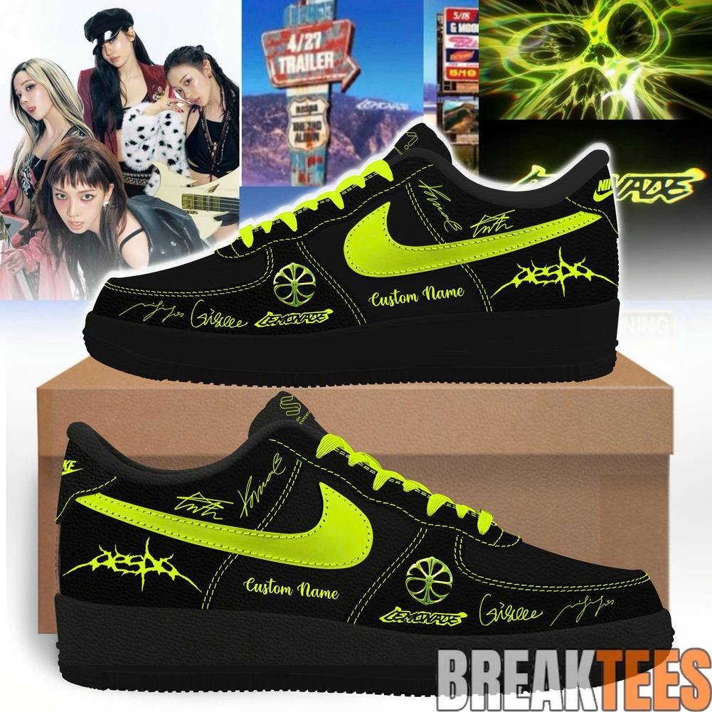 Aespa LEMONADE The 2nd Album Custom Air Force 1 Aespa LEMONADE The 2nd Album Custom Air Force 1