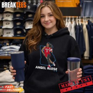 Angel Reese ATL State Star WNBA Basketball T-Shirt 1