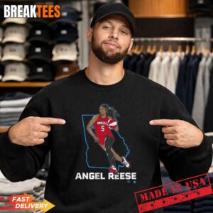 Angel Reese ATL State Star WNBA Basketball T-Shirt 3