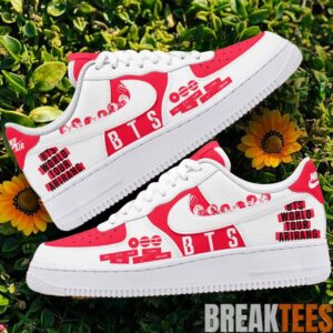 BTS World Tour Arirang Special Air Force 1 Shoes 1