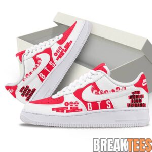 BTS World Tour Arirang Special Air Force 1 Shoes 2