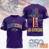 Buffalo Bills NFL God America 250 Years Limited Edition 3D T-Shirt