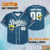 Bubbles The Powerpuff Girls Baseball Jersey Kid & Adults
