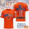 Cleveland Browns NFL God America 250 Years Limited Edition 3D T-Shirt