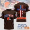 Dallas Cowboys NFL God America 250 Years Limited Edition 3D T-Shirt