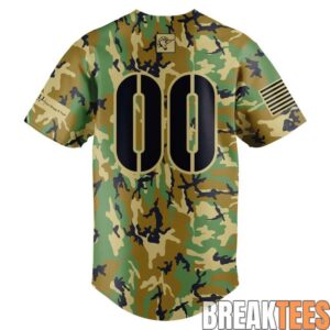 Fayetteville Woodpeckers x Military Appreciation Camo Custom Jersey 2