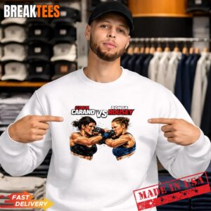 Gina Carano vs Ronda Rousey UFC Shirt 3