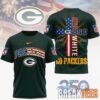 Indianapolis Colts NFL God America 250 Years Limited Edition 3D T-Shirt