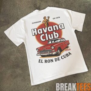 Havana Club Cuba Caddy Heavy T-Shirt 1