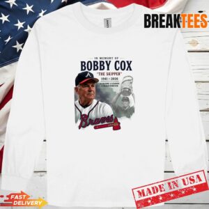 In Memory Of Bobby Cox The Skipper 1941 - 2026 Atlanta Braves Baseball T-Shirt 2