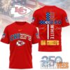 Las Vegas Raiders NFL God America 250 Years Limited Edition 3D T-Shirt