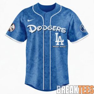 Los Angeles Dodgers Mickey Baseball Jersey 2
