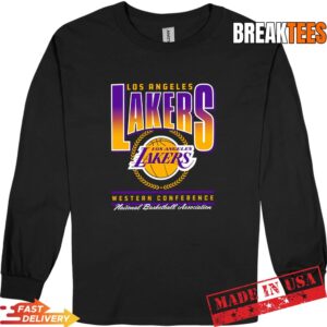 Los Angeles Lakers Western Conference NBA Graphic T-Shirt 2