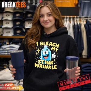 Mens I Bleach My Stink Wrinkle Humorous Saying T-Shirt 1