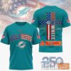 Las Vegas Raiders NFL God America 250 Years Limited Edition 3D T-Shirt