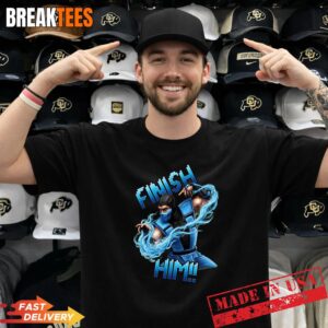 Mortal Kombat Sub-Zero Finish Him Pixel Art T-Shirt