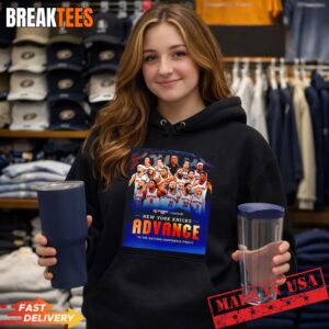 New York Knicks Advance to Eastern Conference Finals T-Shirt 1