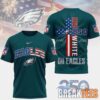 New England Patriots NFL God America 250 Years Limited Edition 3D T-Shirt