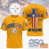Philadelphia Eagles NFL God America 250 Years Limited Edition 3D T-Shirt