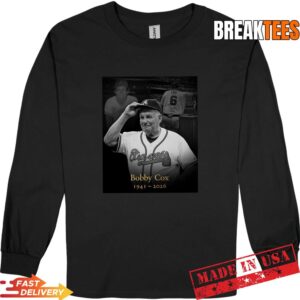 RIP Bobby Cox Atlanta Braves baseball 1941-2026 T-Shirt 2