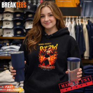 Ronda Rousey Rowdy Flames Stance Shirt 1