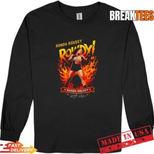 Ronda Rousey Rowdy Flames Stance Shirt 2