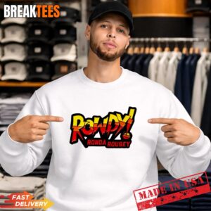 Ronda Rousey Rowdy T-Shirt 3