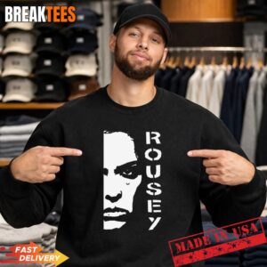 Ronda Rousey Silhouette UFC T-Shirt 3 Ronda Rousey Silhouette UFC T-Shirt 3