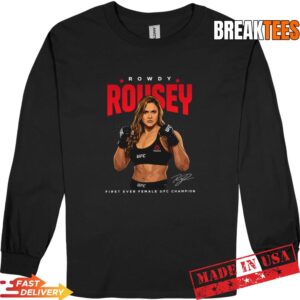 Rowdy Ronda Rousey Champion Retro T-Shirt 2