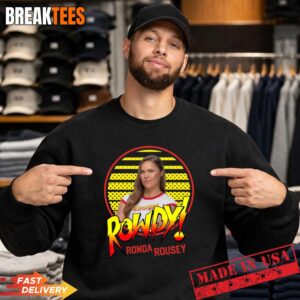 Rowdy Ronda Rousey Graphic T-Shirt 3