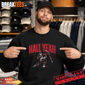 Taylor Hall Carolina Hurricanes Hall Yeah NHL Hockey T-Shirt 3